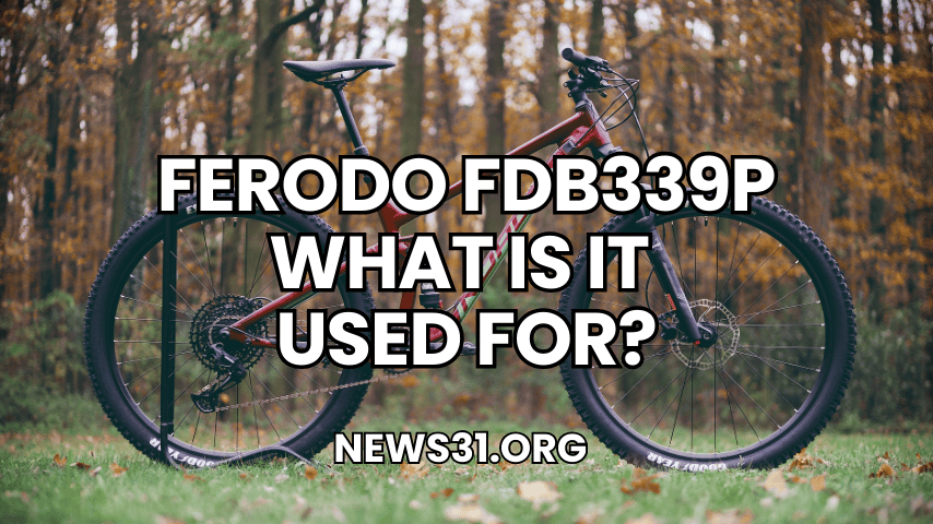 Ferodo FDB339P What Is It Used For?