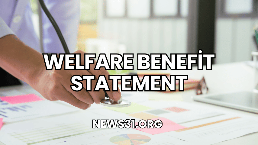 Welfare Benefit Statement