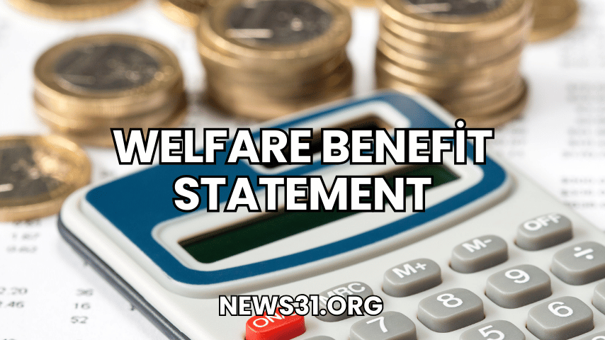 Welfare Benefit Statement