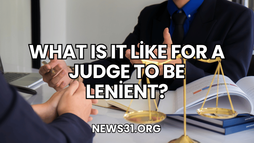 What Is It Like for a Judge to Be Lenient?