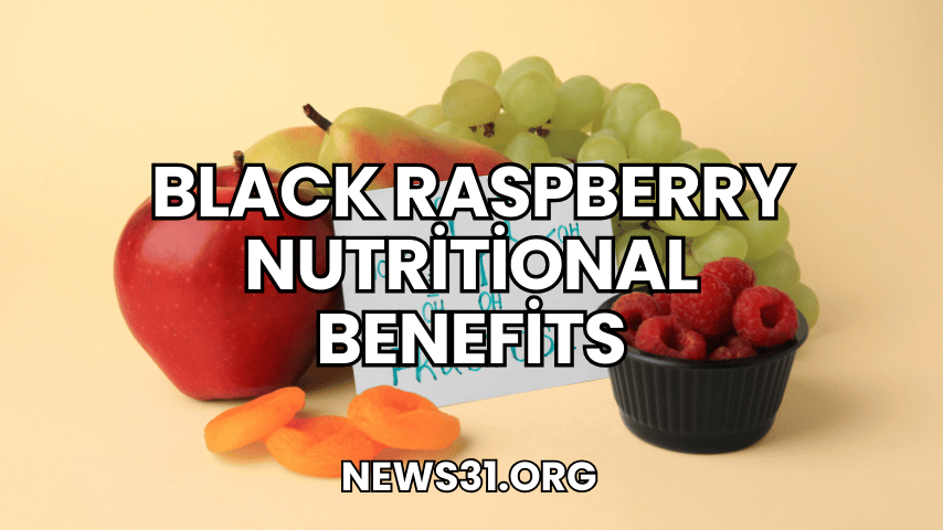 black raspberry nutritional benefits